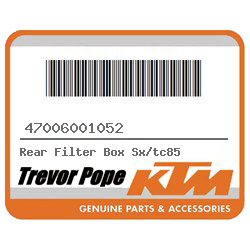 Rear Filter Box Sx/tc85